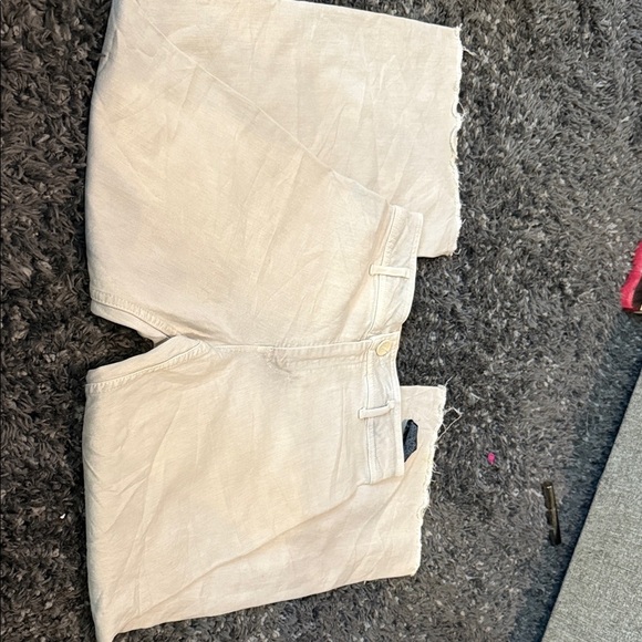 Zara Cream Wide Leg Pants - Picture 1 of 3